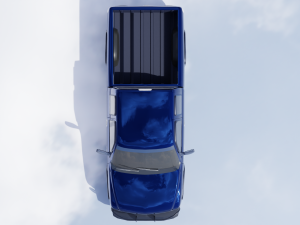 3d rigged car 3D Model