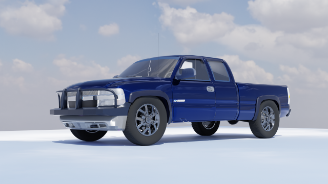 3d rigged car 3D Model .c4d .max .obj .3ds .fbx .stl .blend