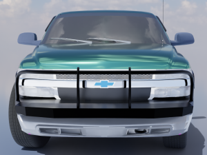 3d rigged car 3D Model