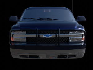 3d rigged car 3D Model