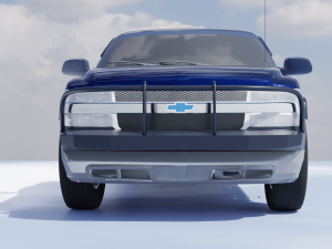 3d rigged car 3D Model