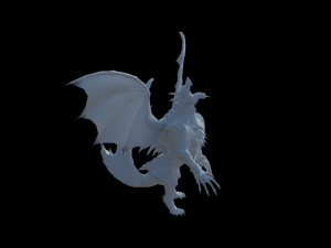 3d monster lunagaron Modelo 3D