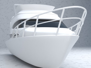 Boat 3D 3D Модель
