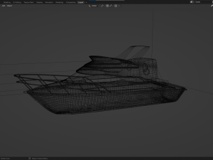 Boat 3D 3D Модель