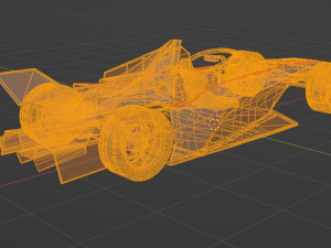 Formula 1 car Model 3D