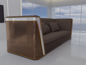 Royal Comfort Haven Sofa Modelo 3D