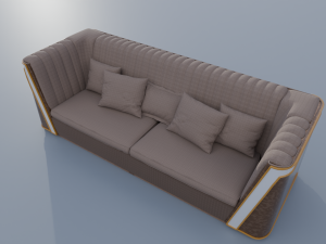 Royal Comfort Haven Sofa 3D 模型