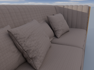Royal Comfort Haven Sofa 3D 模型