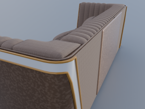 Royal Comfort Haven Sofa 3D 模型