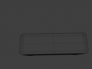 Golden Executive Desk Elegance 3D Model