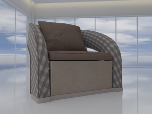 Royal Luxe Living Collection 3D Model
