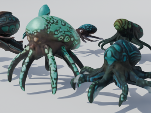 BioLume OctoPack Deep Sea Delights Modelo 3D