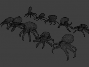 BioLume OctoPack Deep Sea Delights Modelo 3D