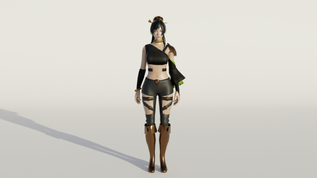 Venusian Visions Exquisite 3D Female Model Model 3D .c4d .max .obj .3ds .fbx .stl .blend 