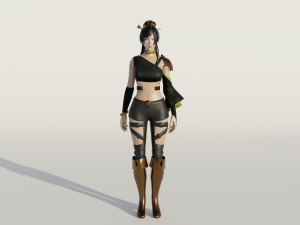 Venusian Visions Exquisite 3D Female Model 3D 模型