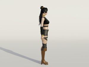 Venusian Visions Exquisite 3D Female Model Model 3D
