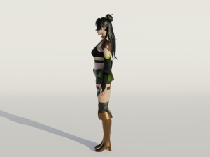 Venusian Visions Exquisite 3D Female Model Model 3D