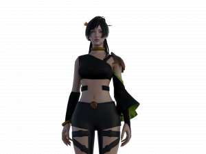 Venusian Visions Exquisite 3D Female Model Model 3D