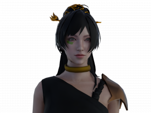 Venusian Visions Exquisite 3D Female Model Model 3D