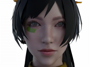 Venusian Visions Exquisite 3D Female Model Model 3D