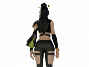Venusian Visions Exquisite 3D Female Model Model 3D