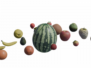 Fruitful Delights 3D Collection 3D मॉडल