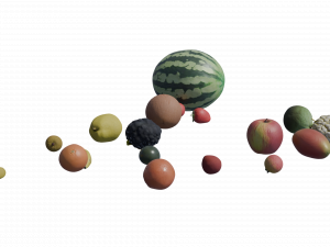 Fruitful Delights 3D Collection 3Dモデル