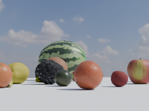 Fruitful Delights 3D Collection 3Dモデル