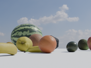 Fruitful Delights 3D Collection 3Dモデル