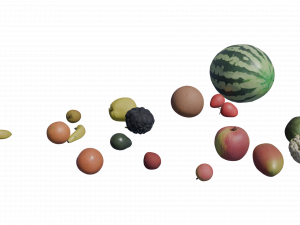 Fruitful Delights 3D Collection 3Dモデル