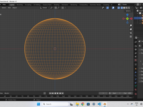 Customizable Realistic 3D Planet Model 3D 模型