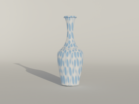 S Shape Flower Vass Modelo 3D