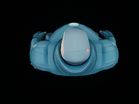 Sci-Fi Warrior 3D 모델