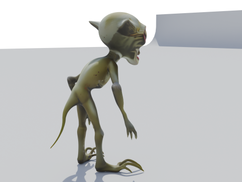 维诺马克 Rigged 外星掠夺者 3D 模型