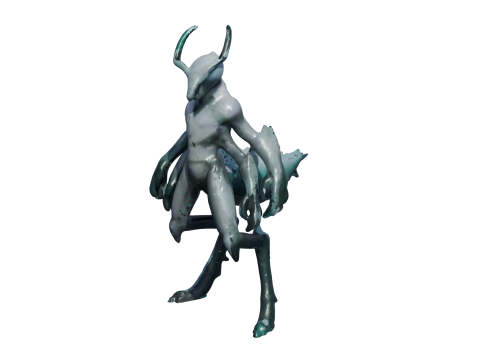 Quorath Four-Armed Alien Highpoly 3D 모델
