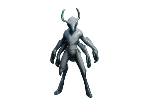 Quorath Four-Armed Alien Highpoly 3D 모델