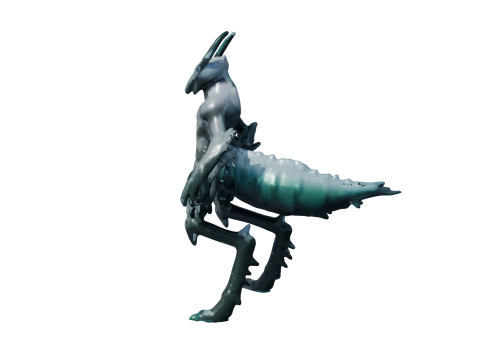 Quorath Four-Armed Alien Highpoly 3D 모델