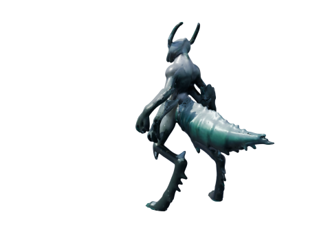 Quorath Four-Armed Alien Highpoly 3D 모델