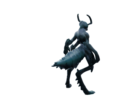 Quorath Four-Armed Alien Highpoly 3D 모델