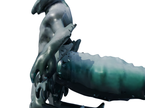 Quorath Four-Armed Alien Highpoly 3D 모델