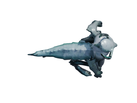 Quorath Four-Armed Alien Highpoly 3D 모델