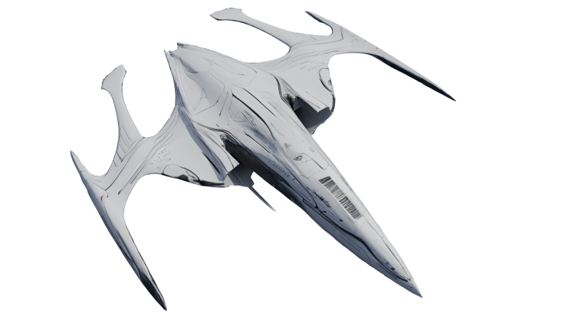 항성 소용돌이 우주선 Lowpoly PBR 3D 모델 .c4d .max .obj .3ds .fbx .stl .blend 