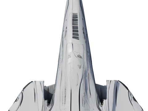 항성 소용돌이 우주선 Lowpoly PBR 3D 모델