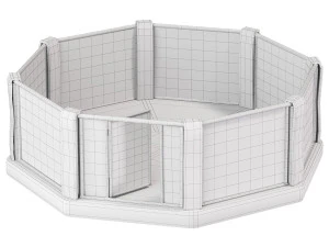 MMA octagon 3D Model