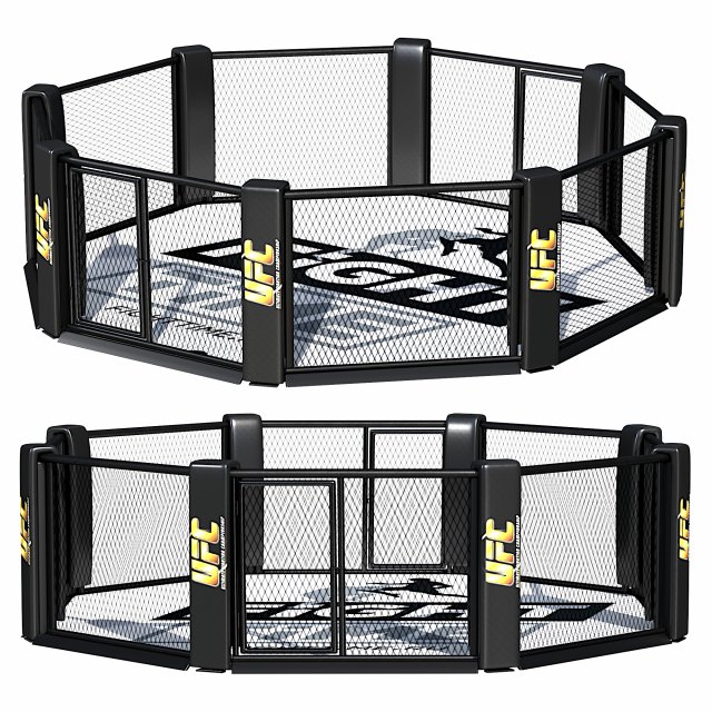 FY787 OKTAGON 3D Model .c4d .max .obj .3ds .fbx .stl .blend 