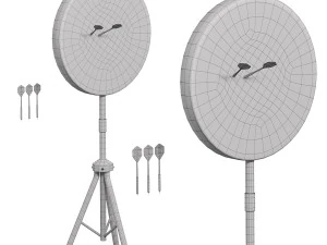 Dartboard 3D Model