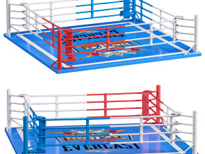 Boxing Ring by dragonsports 3D Model
