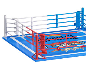 Boxing Ring by dragonsports 3D Model