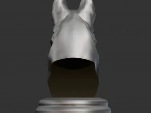 T&ecirc;te de chien de berger allemand stylis&eacute;e pour impression 3D Mod&egrave;le d'impression 3D Modèles 3D en vedette