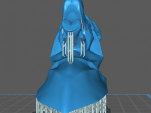 Stylized German Shepherd Dog Head for 3D Print 3D print model 3Dプリントモデル